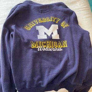 Pink! Soft zip up jacket Michigan pride